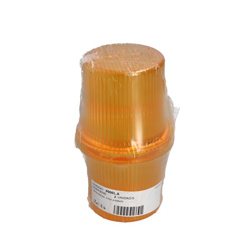 Lente faro ambar