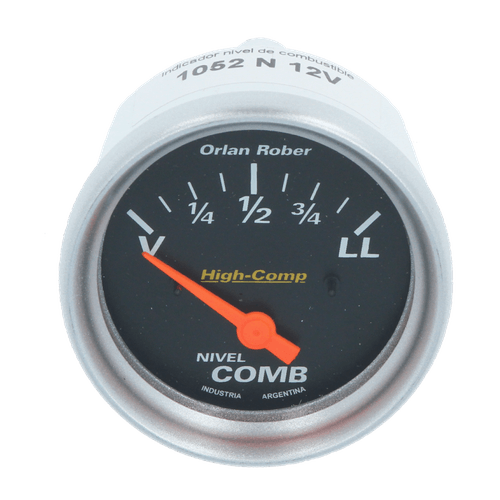 Reloj Nivel Combustible H-Competición Negro