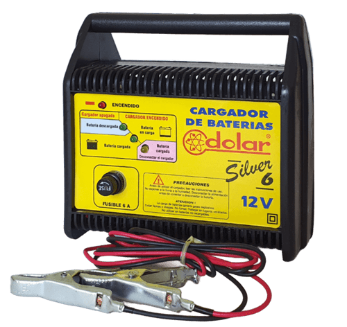 Cargador 6 amp 12v