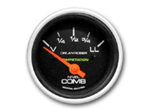 Reloj Nivel Combustible Competición Negro