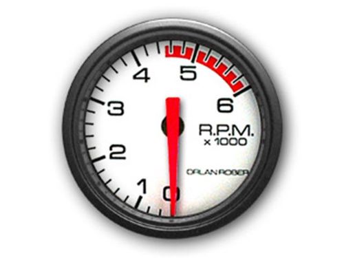Reloj Tacometro Diesel Blanco