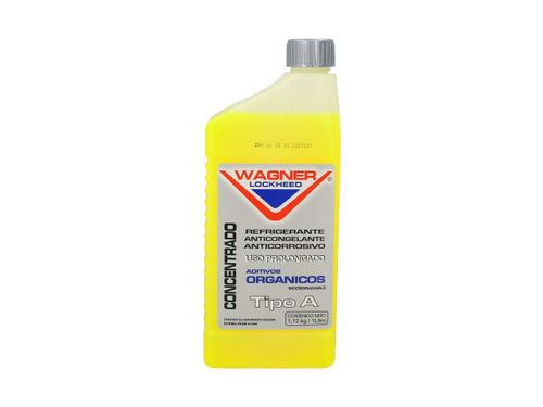 LIQUIDO REFRIGERANTE ORGANICO AMARILLO 1LTS