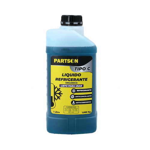 Liquido refrigerante verde (listo para usar) 1lts
