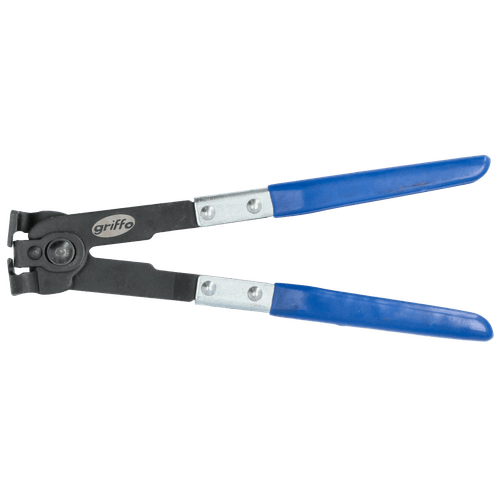 Pinza abrazadera de fuelles