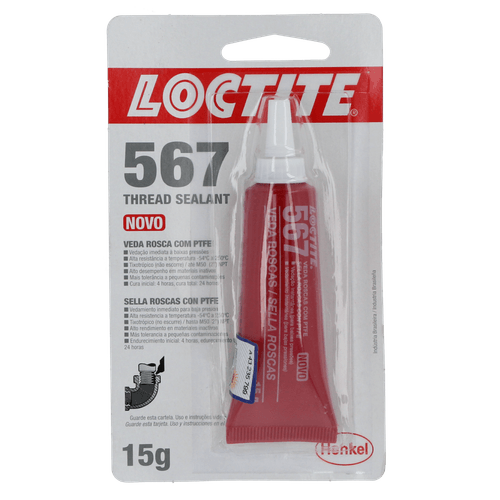 Sellador De Rosca Loctite 567 15Gr