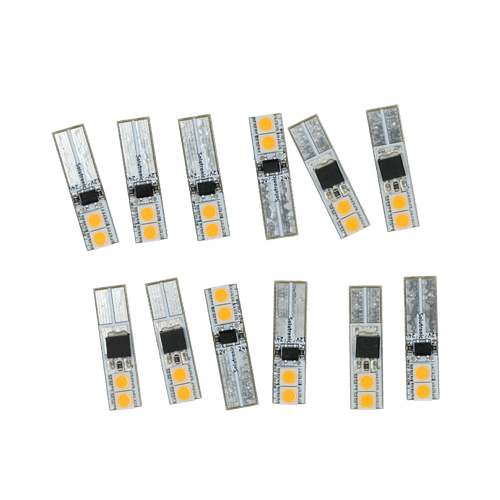 LÁMPARA LED BLANCO CALIDO (12U)