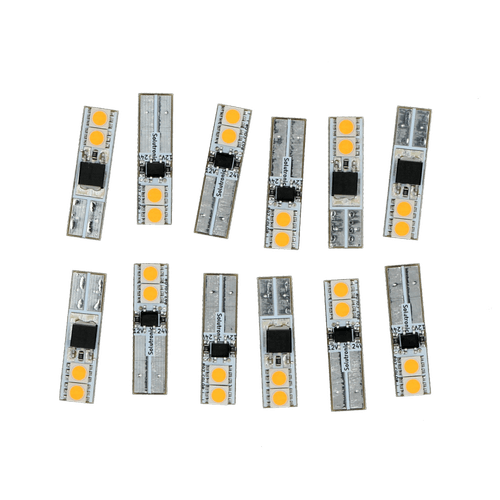 LÁMPARA LED BLANCO CALIDO (12U)