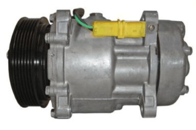 Compresor de aire acondicionado Citroen Berlingo, C4, C5, Xsara, Xsara Picasso| Peugeot 206, 307, 406, 607, 807, Partner