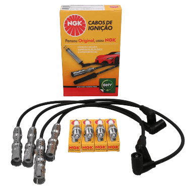 Kit Cable +  Bujía Vw Fox, Gol Trend, Polo, Saveiro, Suran, Voyage 1.6 8v
