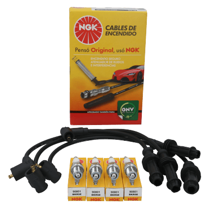Kit Cable +  Bujía Peugeot 205
