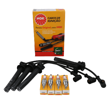 Kit Cable +  Bujía Fiat Punto, Palio, Idea, Linea, Strada, Siena, Punto, Siena