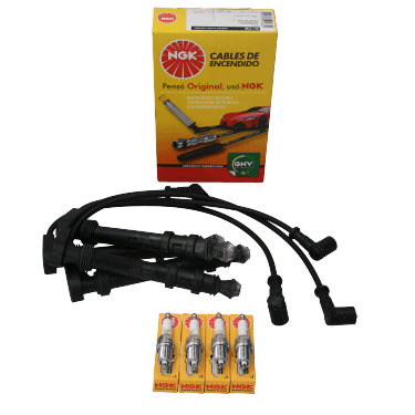 Kit Cable +  Bujía Fiat Palio, Siena, Brava, Marea