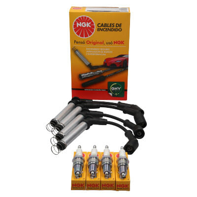 Kit Cable +  Bujía Chevrolet Onix, Prisma 1.4 8V
