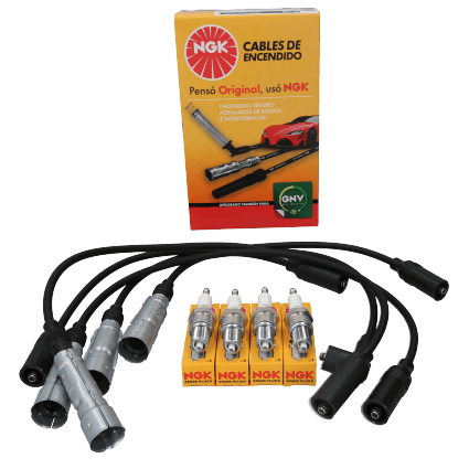 Kit Cable +  Bujía Vw Polo Classic| Seat Inca