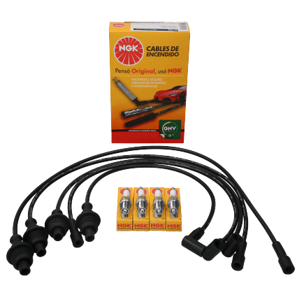 Kit Cable +  Bujía Peugeot 405