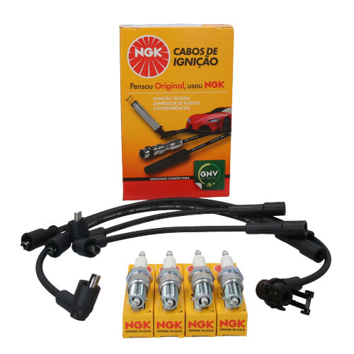 Kit Cable +  Bujía Renault R19, Clio