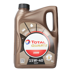 Aceite Quartz 5000 15W40 Mineral 4Lts