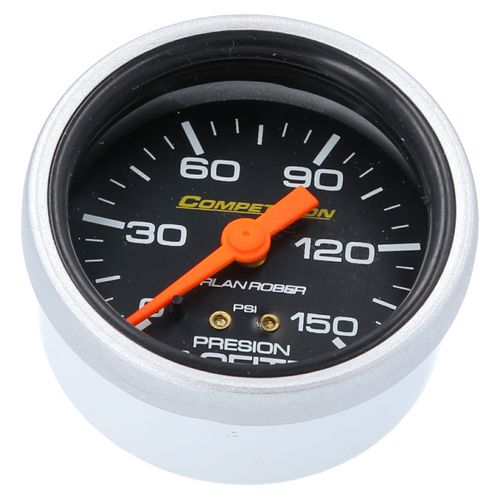 Reloj De Presión De Aceite Racing Negro Orlan Rober