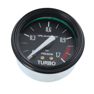 Reloj De Presión De Turbo Negro Orlan Rober