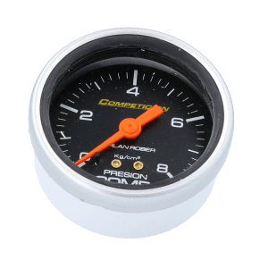 Reloj De Presión De Nafta Racing Negro Orlan Rober