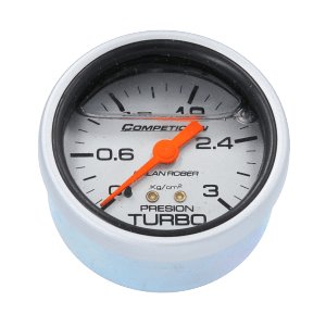 Reloj De Presión De Turbo Racing Plateado Con Glicerina Orlan Rober