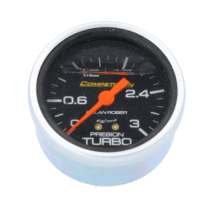 Reloj De Presión De Turbo Racing Negro  Con Glicerina Orlan Rober