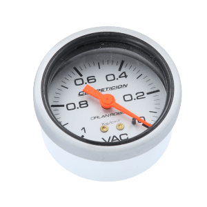 Reloj De Presión De Vacio Racing Plateado Orlan Rober