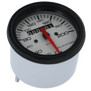 Reloj Velocimetro Blanco Americano Orlan Rober