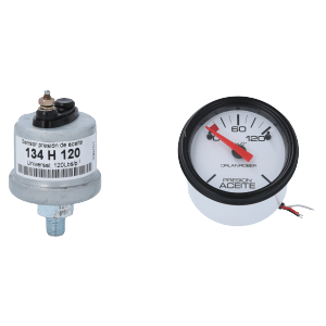 Reloj De Presión De Aceite Blanco Orlan Rober