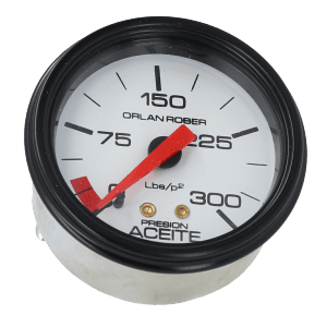 Reloj De Presión De Aceite Blanco Orlan Rober