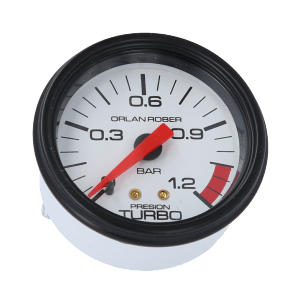 Reloj De Presión De Turbo Blanco Orlan Rober