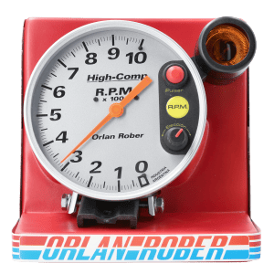 Reloj Tacometro H-Competición Plateado Orlan Rober