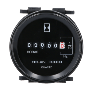 Reloj Horimetro Electrico Negro Orlan Rober