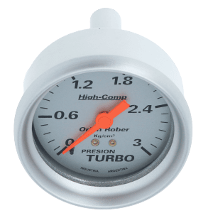 Reloj De Presión De Turbo H-Racing Plateado Orlan Rober