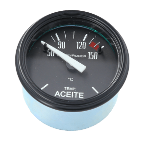 Reloj Temperatura Aceite Negro Sensor Orlan Rober