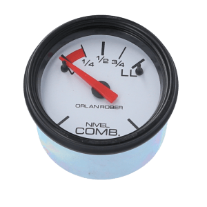 Reloj Nivel Combustible Blanco Orlan Rober