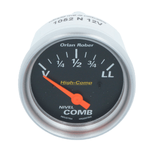 Reloj Nivel Combustible H-Competición Negro Orlan Rober