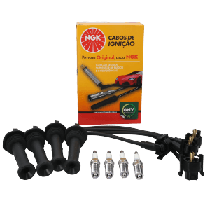 Kit Cable +  Bujía Ford Escort, Fiesta, Mondeo NGK BRASIL