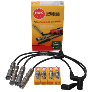 Kit Cable +  Bujía Vw Bora, Golf, New Beetle NGK BRASIL