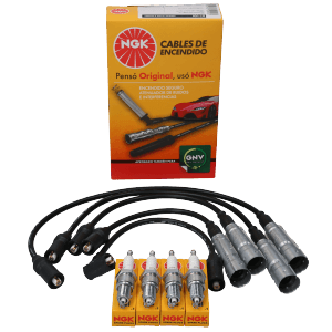 Kit Cable +  Bujía Vw Gol, Passar, Santana NGK BRASIL