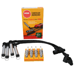 Kit Cable +  Bujía Chevrolet Astra, Vectra, Zafira NGK BRASIL