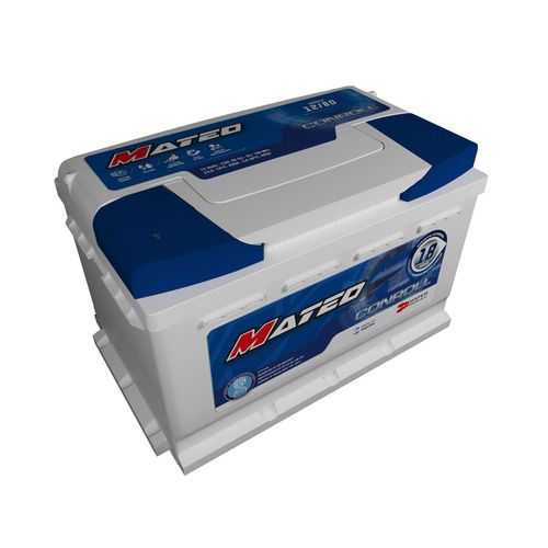 Bateria 12X80 positivo derecho (275/175/175mm) Mateo
