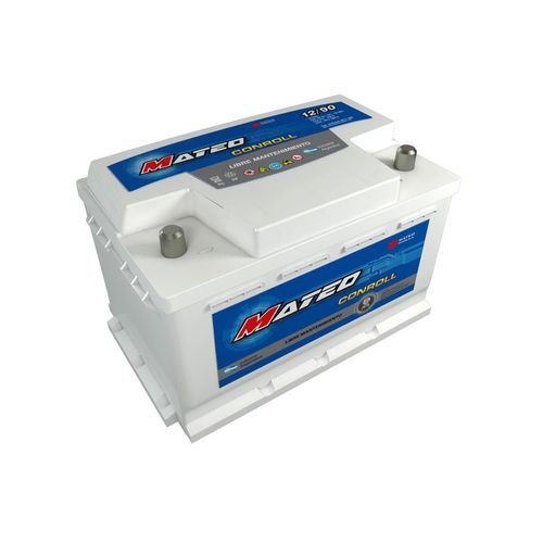Bateria 12X90 positivo derecho (324/175/192mm) Mateo