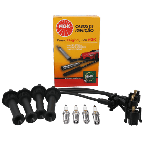 Kit Cable +  Bujía Ford Escort, Fiesta, Mondeo NGK BRASIL