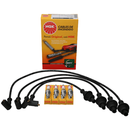 Kit Cable + Bujía Citroen Berlingo, Xsara, Zx|Peugeot 306, 405, Partner NGK BRASIL