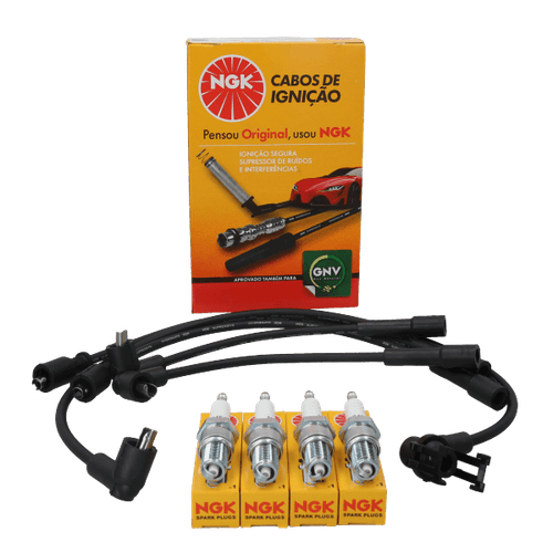Kit Cable +  Bujía Renault R19, Clio NGK BRASIL