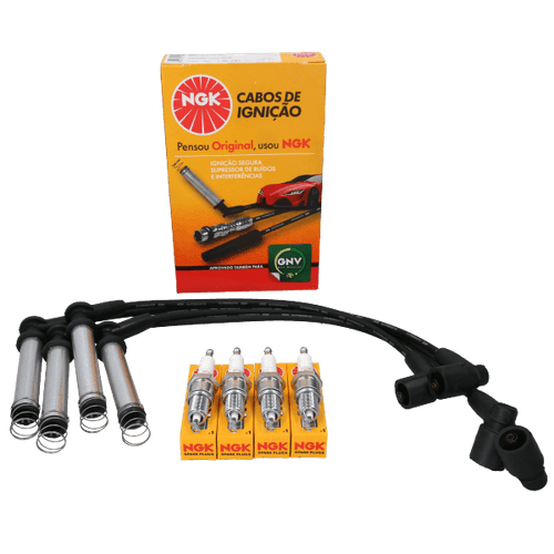 Kit Cable +  Bujía Chevrolet Astra, Vectra, Zafira NGK BRASIL
