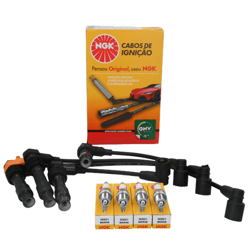 Kit Cable +  Bujía Chevrolet Vectra, Astra, Zafira NGK BRASIL