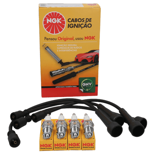 Kit Cable +  Bujía Renault Senic, Megane, Laguna, Trafic NGK BRASIL