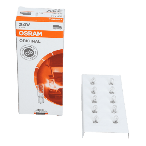 Lampara Tablero Casquillo De Vidrio Osram